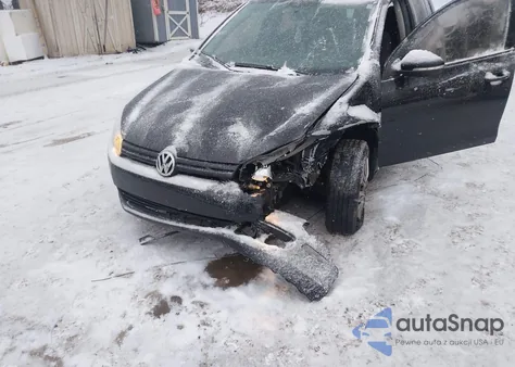 2012 Volkswagen Golf 2.5L 4-Door from USA, damaged, VIN WVWDA7AJ3CW004866